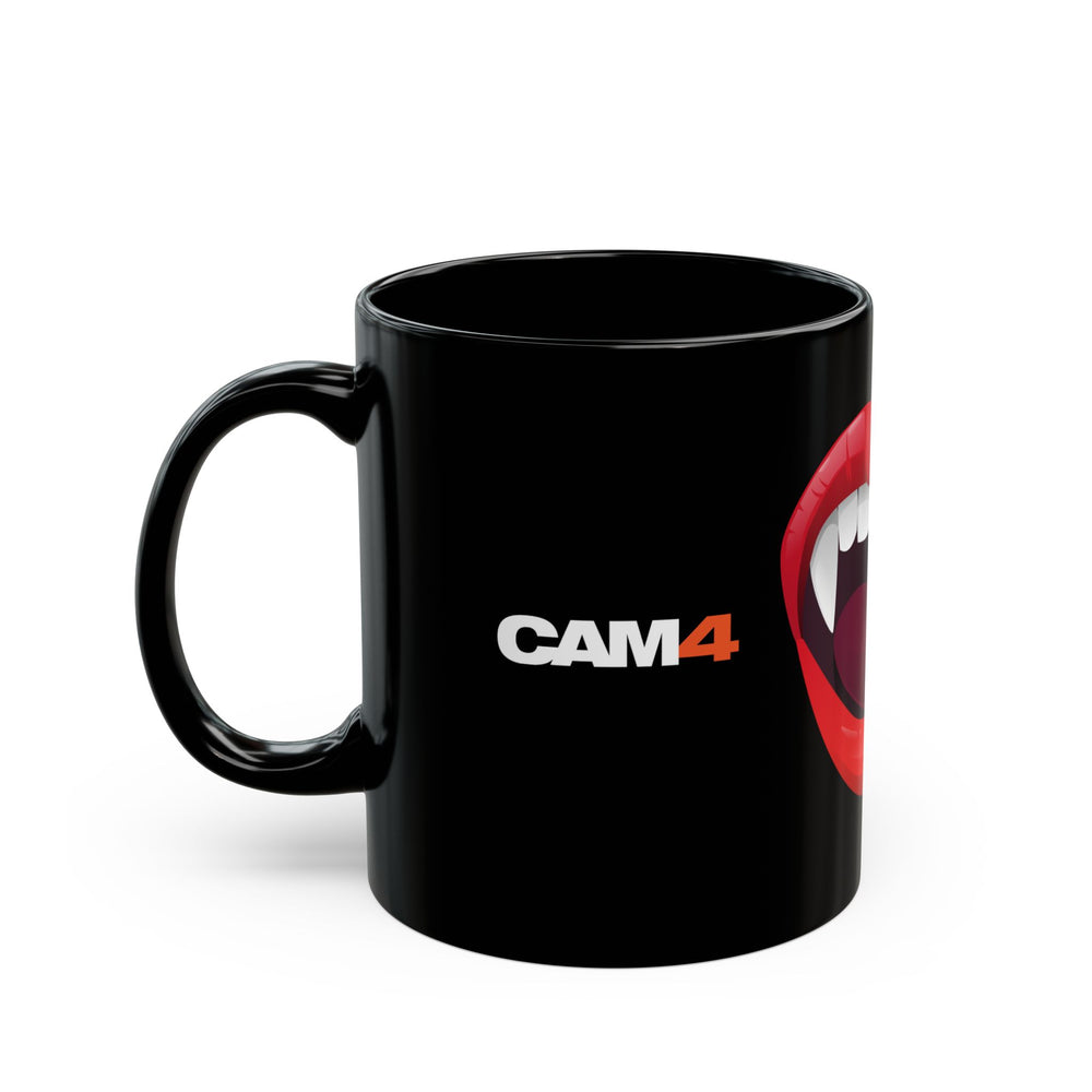 Vampire Kiss Black Mug