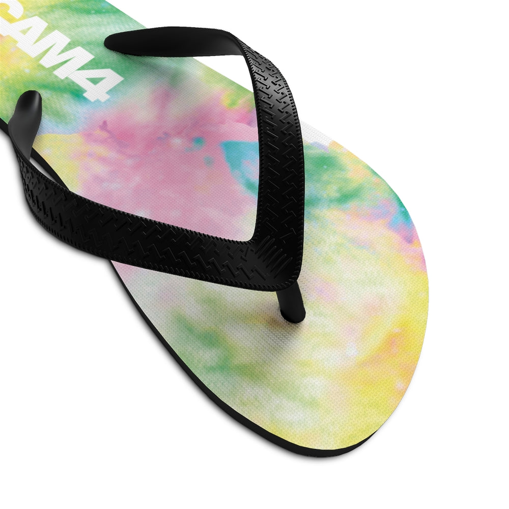 Tie-Dye Flip-Flops