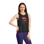 Halloween Vamp Cropped Tank Top