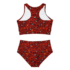 Cheetah Bikini Set