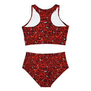 
                
                    Load image into Gallery viewer, Cheetah Bikini Set
                
            