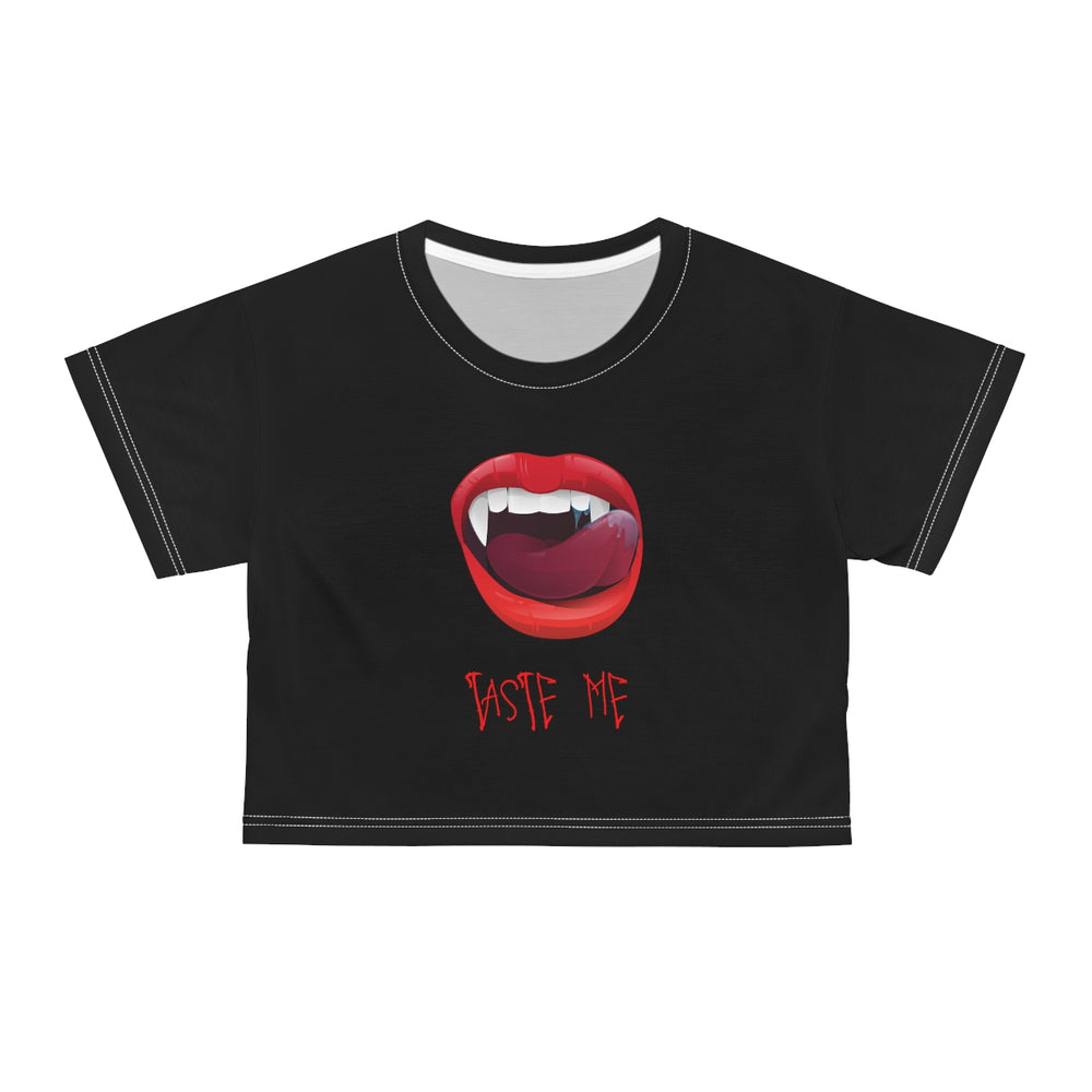 Halloween Vamped Cropped Tee