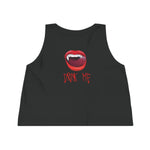 Halloween Vamp Cropped Tank Top