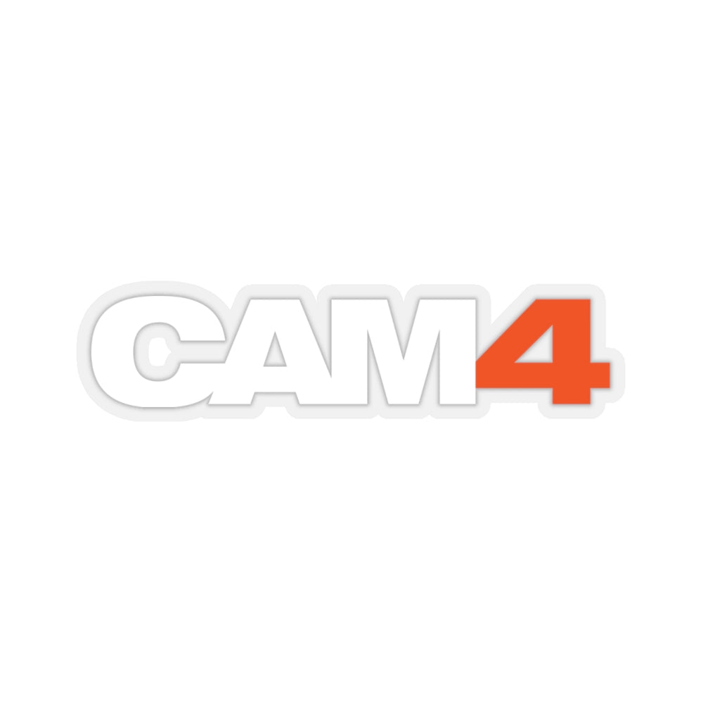CAM4 Sticker- White