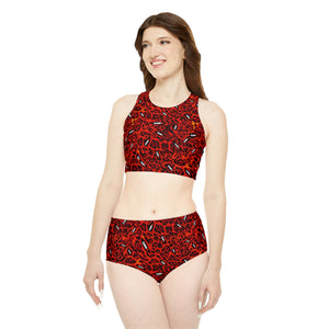 Cheetah Bikini Set