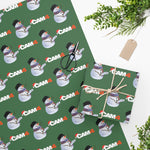 XXXMAS Naughty Snowman Wrapping Paper