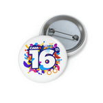 16th Pin Buttons