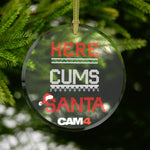 XXXMAS Glass Ornament
