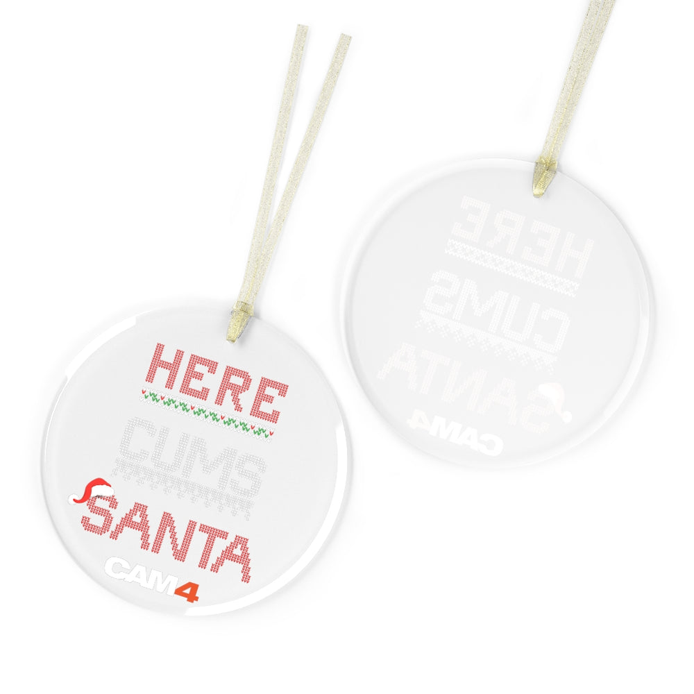 
                
                    Load image into Gallery viewer, XXXMAS Glass Ornament
                
            