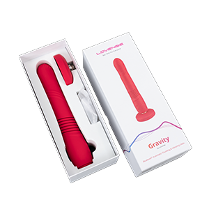 Gravity - Bluetooth Automatic Thrusting & Vibrating Dildo