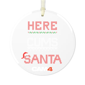 
                
                    Load image into Gallery viewer, XXXMAS Glass Ornament
                
            