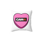 Heart and Classic Square Pillow