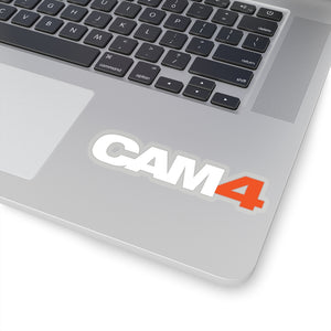 CAM4 Sticker- White