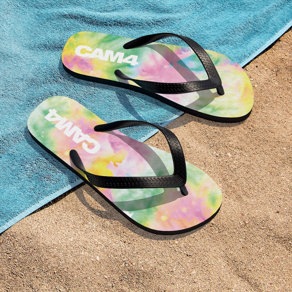 Tie-Dye Flip-Flops