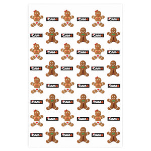 XXXMAS Gingerbread Wrapping Paper