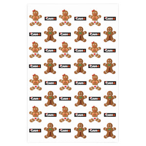 
                
                    Load image into Gallery viewer, XXXMAS Gingerbread Wrapping Paper
                
            