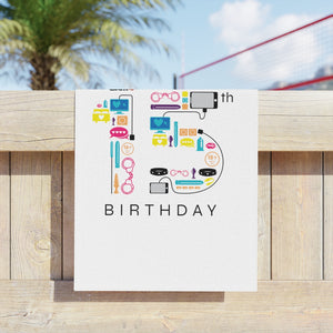
                
                    Load image into Gallery viewer, Birthday (15th)- Beach Towel
                
            